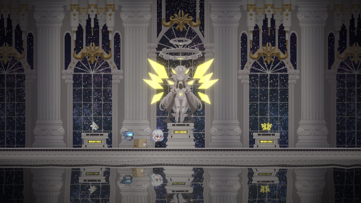 二次元像素橫版動作射擊肉鴿類遊戲《新月紀元》Steam頁面開放 明年發售