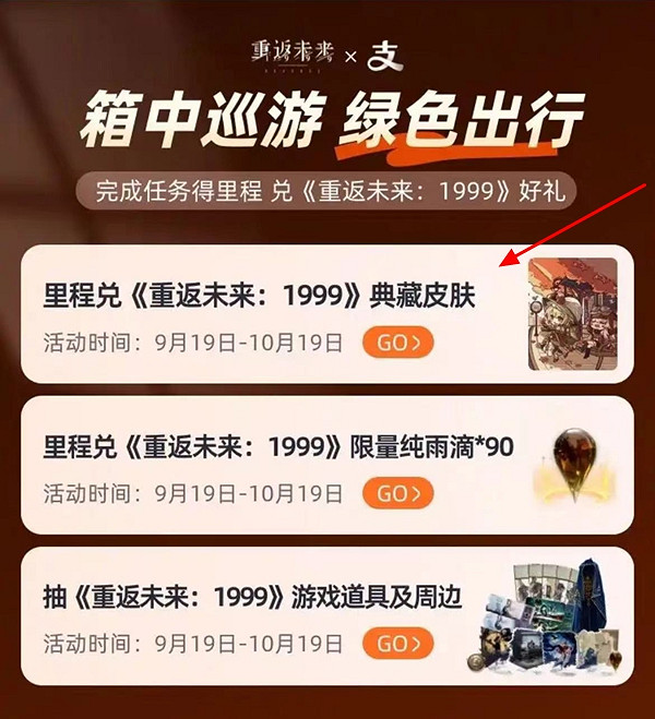 重返未來1999支付寶主題時裝獲取方法