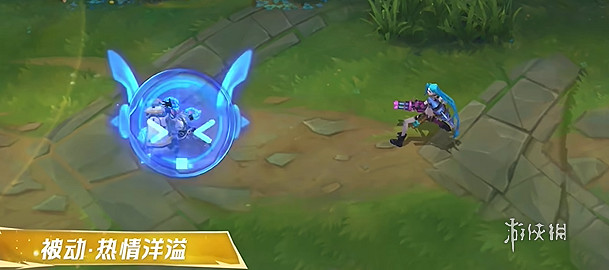 英雄聯盟手遊未來戰士米利歐皮膚特效展示