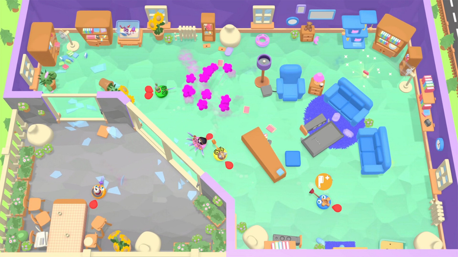 派對亂鬥遊戲《瘋狂吸塵器》Steam頁面開放 發行日期待定