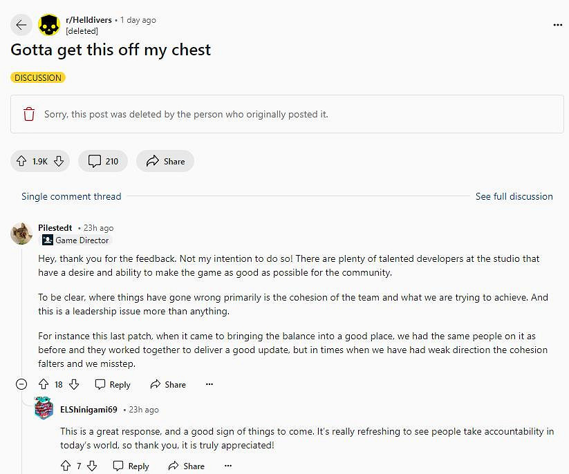 《絕地戰兵2》總監坦誠反思：領導力與凝聚力是關鍵