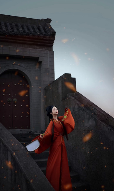 《黑神話悟空》萍萍演員中秋古風照 《黑神話悟空》萍萍演員中秋古風照