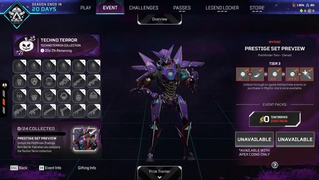 《apex》機器人威望皮收集活動攻略匯總