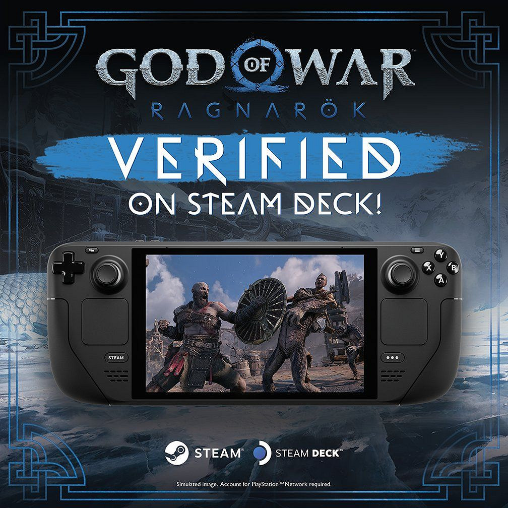 《戰神:諸神黃昏》通過Steam Deck認證!官方發文祝賀 《戰神:諸神黃昏》通過Steam Deck認證!官方發文祝賀