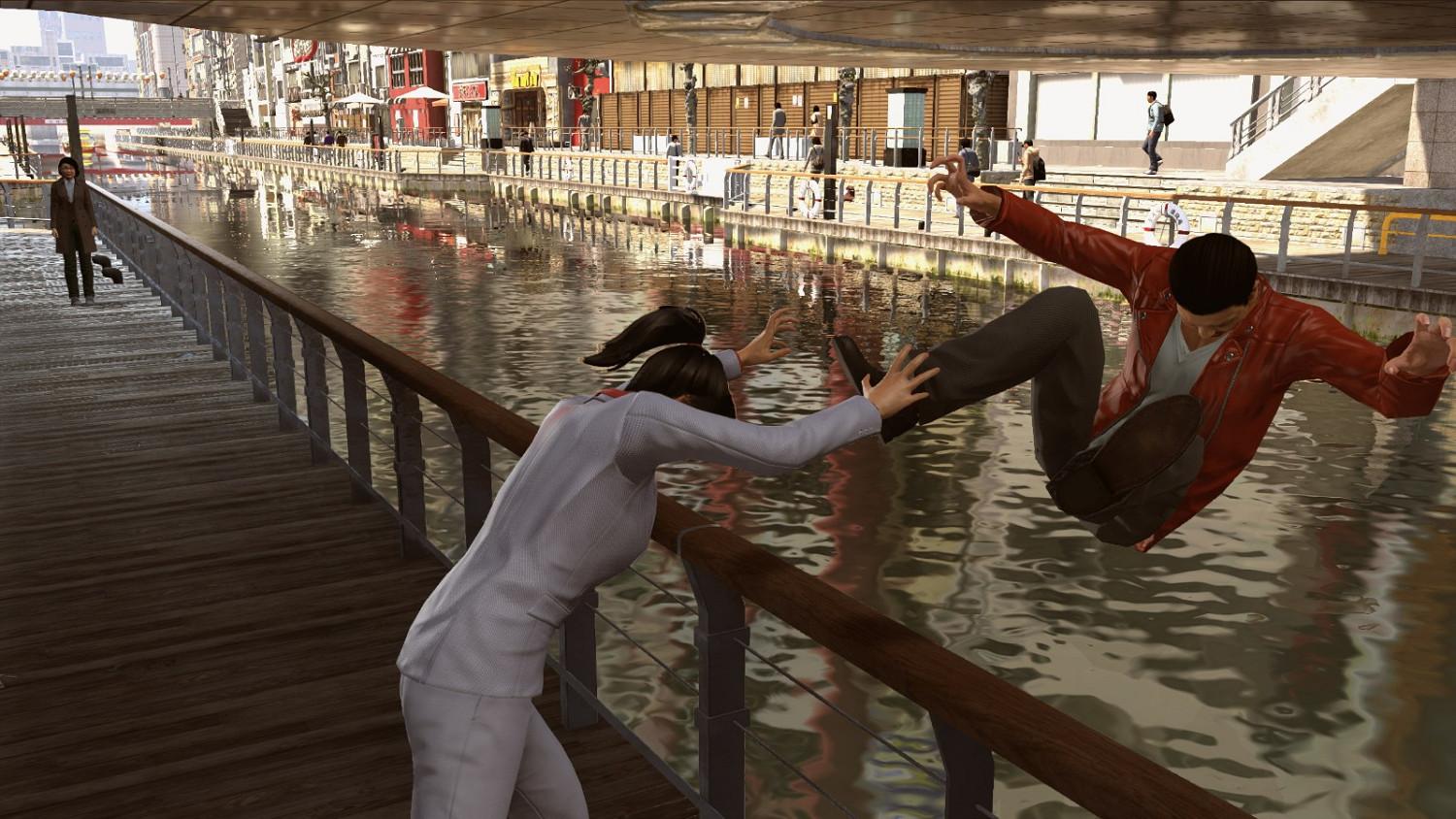 《人中之龍：極2》性轉Mod發布 桐生一馬變身為美女打手