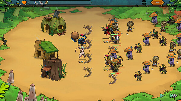 輕度Rogue戰鬥策略遊戲《蜂巢疫災》Steam頁面開放！