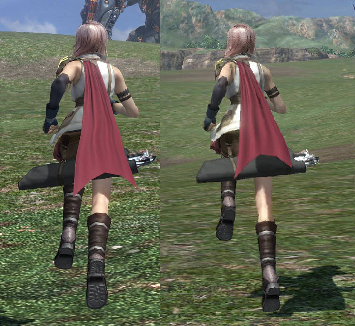 《太空戰士13》X360與X1X版對比 畫面進化更華麗了 《太空戰士13》X360與X1X版對比 畫面進化更華麗了