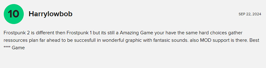 《冰汽時代2》M站使用者評分7.4分:失去了前作的靈魂 《冰汽時代2》M站使用者評分7.4分:失去了前作的靈魂