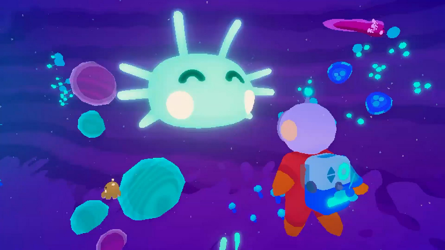 海洋清理冒險遊戲《星際洛螈管理員》現已登陸Switch