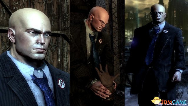 蝙蝠俠：阿卡漢起源 人物MOD 光頭布魯斯韋恩MOD