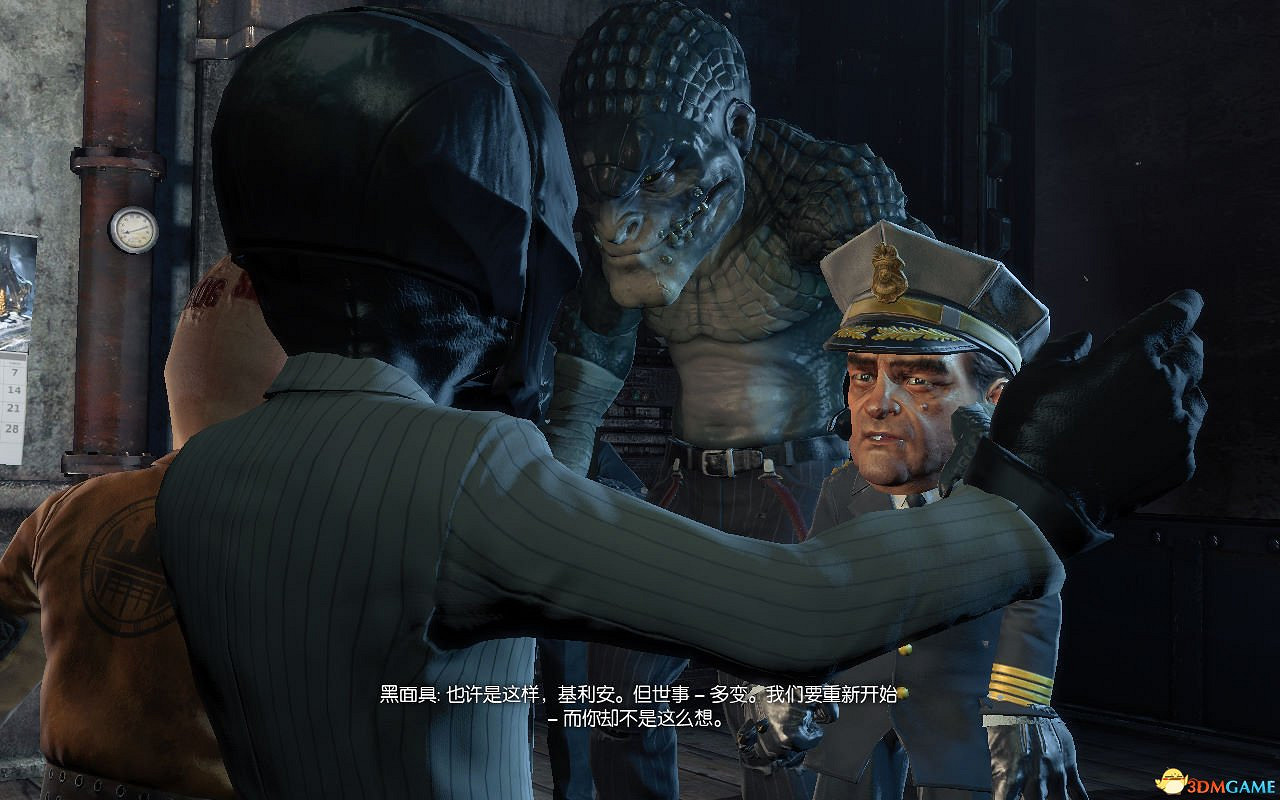 蝙蝠俠：阿卡漢起源 大頭模式打開方法 充滿喜感