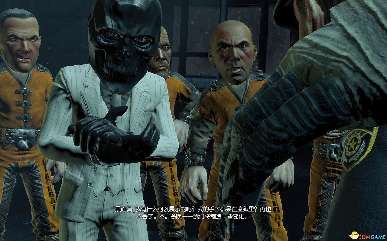 蝙蝠俠：阿卡漢起源 大頭模式打開方法 充滿喜感