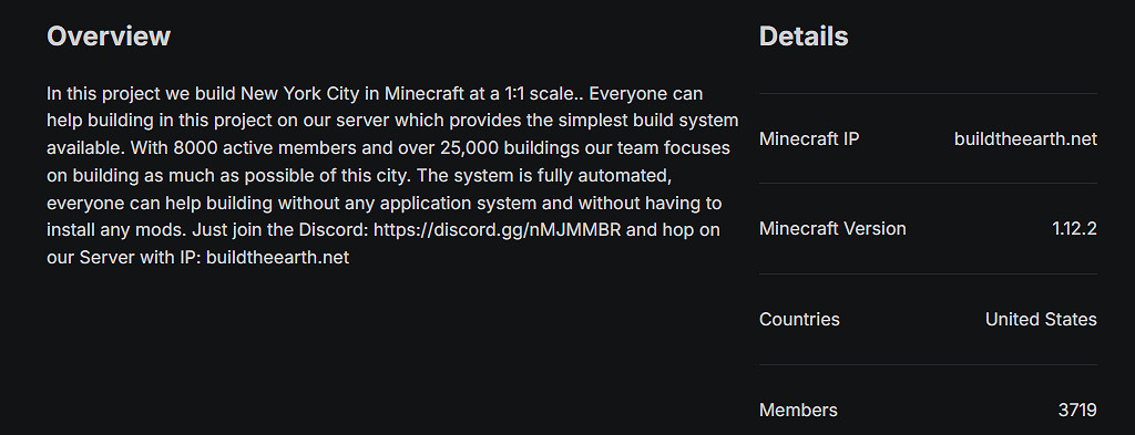 《當個創世神麥塊》玩家打造新的世界奇觀 將建原比例紐約城 《當個創世神麥塊》玩家打造新的世界奇觀 將建原比例紐約城