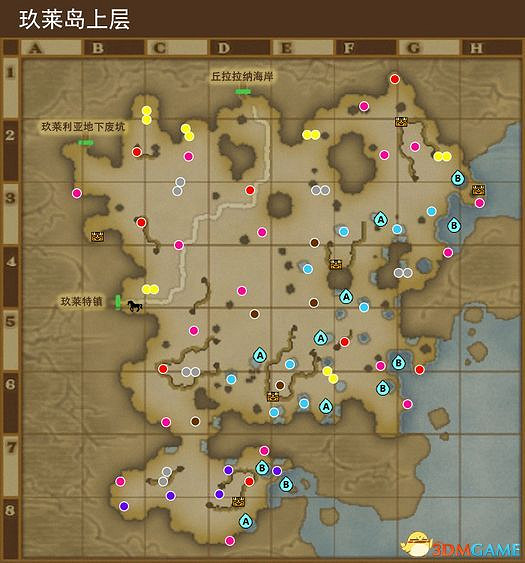 《勇者鬥惡龍10:離線版》五大種族地圖 全寶箱釣魚點收集點標注 《勇者鬥惡龍10:離線版》五大種族地圖 全寶箱釣魚點收集點標注