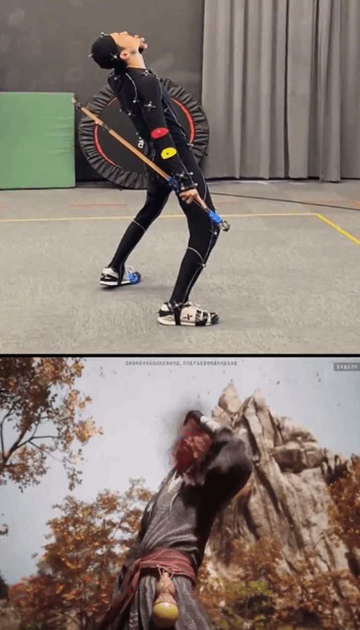 《黑神話》糜道人動捕花絮 殷凱到底演了多少角色！