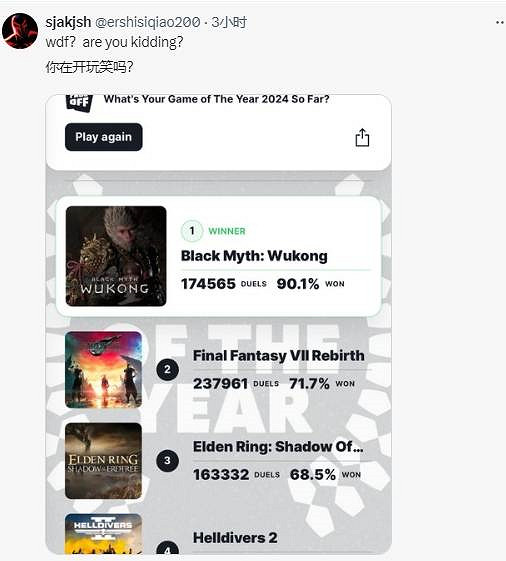還在嘴硬！IGN不承認《黑神話》受歡迎被玩家怒刷小醜