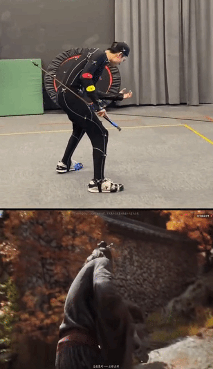 《黑神話》糜道人動捕花絮 殷凱到底演了多少角色！