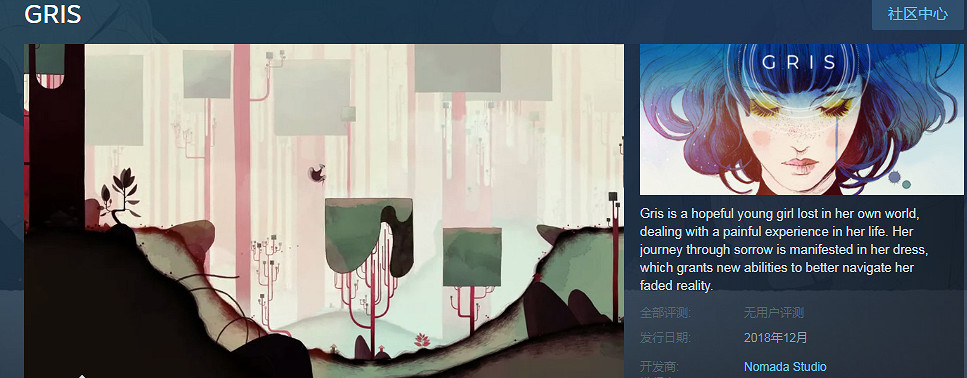 畫風奇美！西班牙廠奇幻新遊《GRIS》今冬登陸Switch/PC