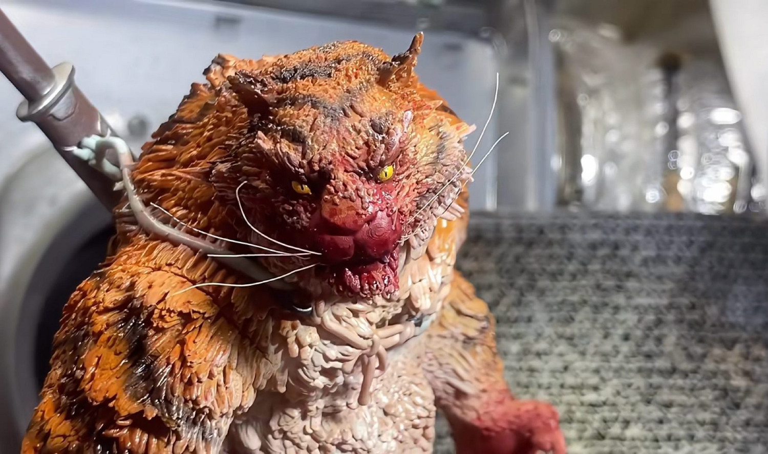 中國塗裝大佬自製《黑神話》虎先鋒模型手辦:細節拉滿 中國塗裝大佬自製《黑神話》虎先鋒模型手辦:細節拉滿