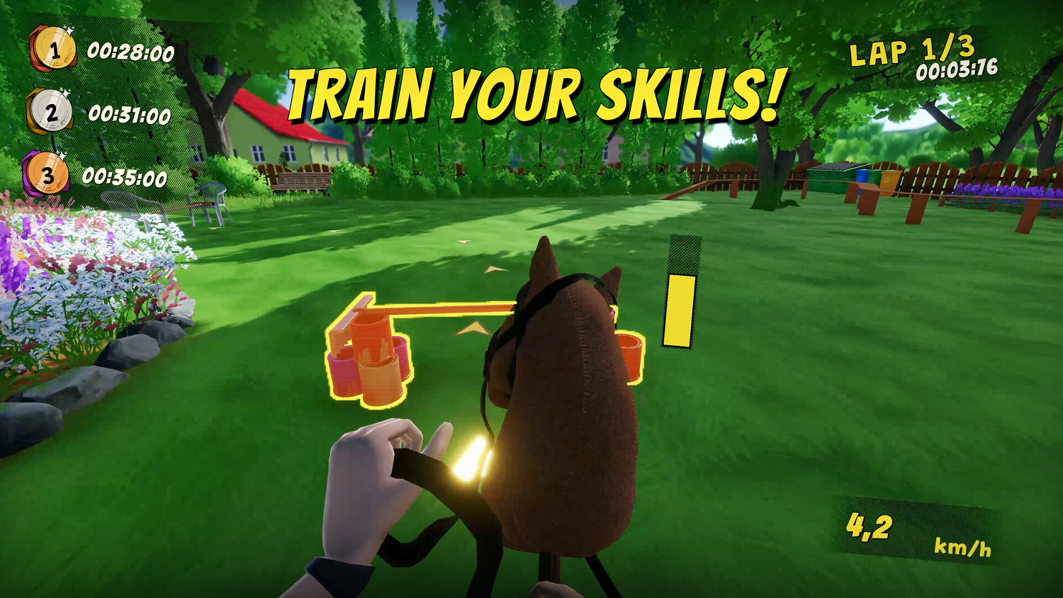 搞怪休閒競速遊戲《馬頭騎士》現已上線Steam平台 搞怪休閒競速遊戲《馬頭騎士》現已上線Steam平台