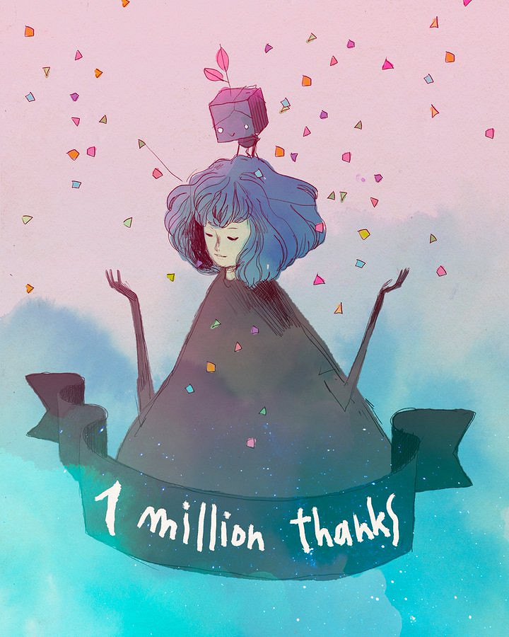 每一幀都能當壁紙的《GRIS》賣出了一百萬份 每一幀都能當壁紙的《GRIS》賣出了一百萬份