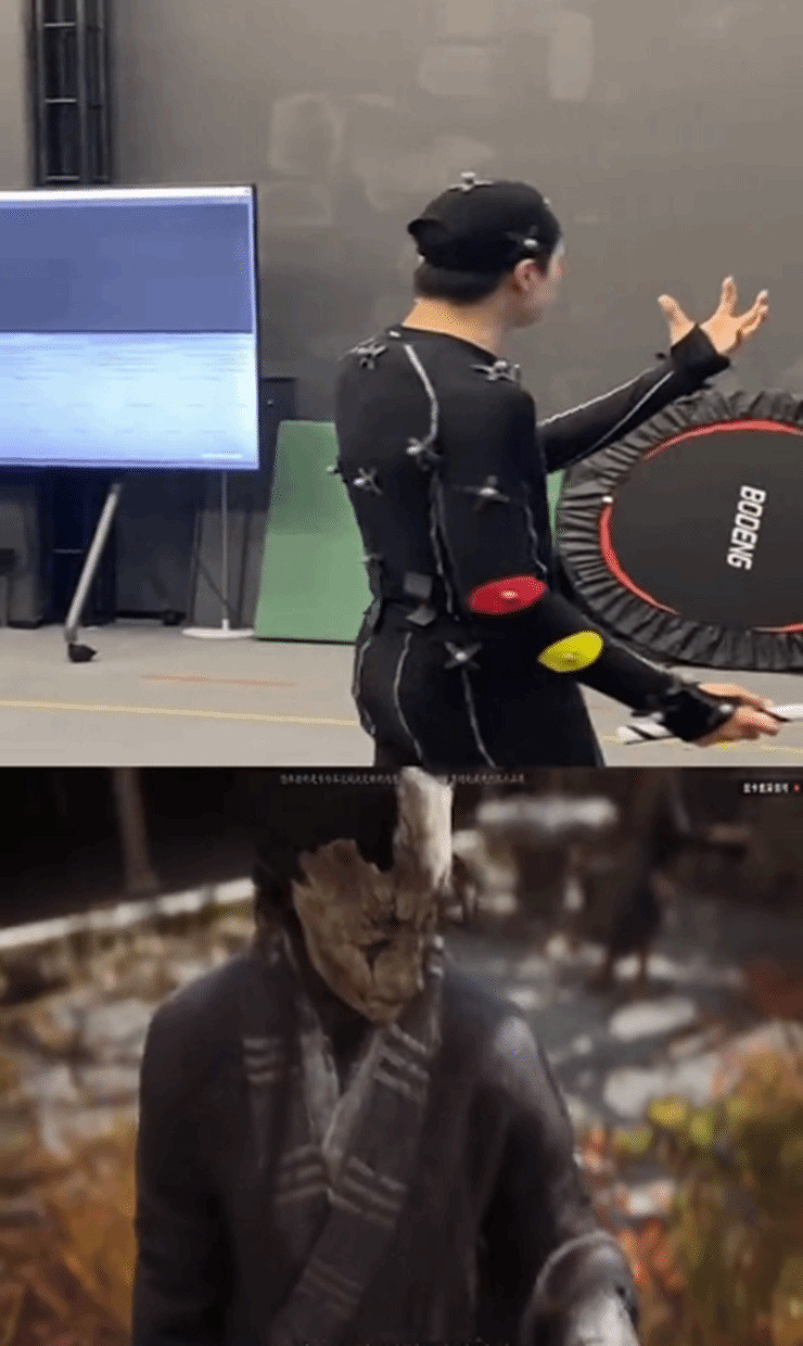 《黑神話》糜道人動捕花絮 殷凱到底演了多少角色！