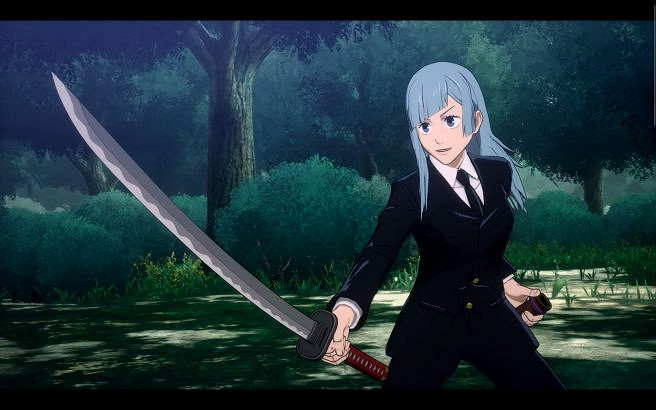 《咒術回戰：雙華亂舞》新人物“三輪霞”帥氣登場！