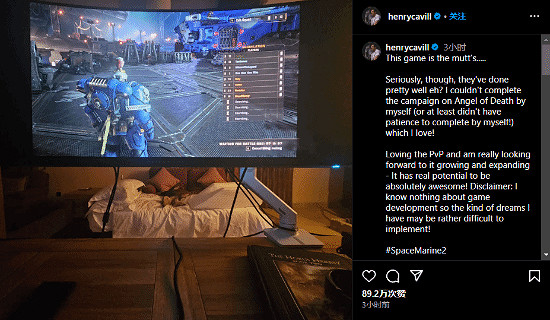 戰鎚忠粉稱讚《戰鎚40K星際戰士2》,電影項目引熱議 戰鎚忠粉稱讚《戰鎚40K星際戰士2》,電影項目引熱議