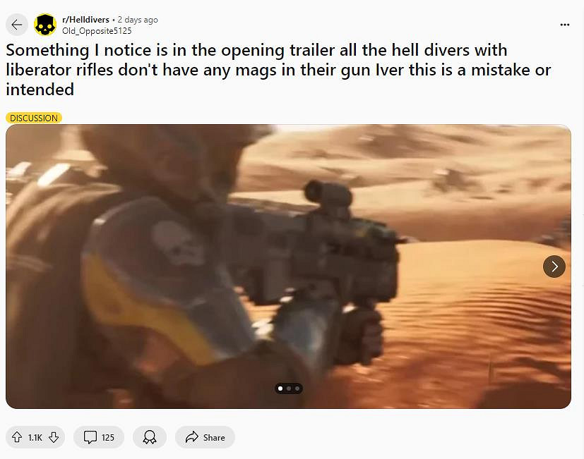 帶槍上戰場不裝彈匣?《絕地戰兵2》開場動畫有Bug! 帶槍上戰場不裝彈匣?《絕地戰兵2》開場動畫有Bug!