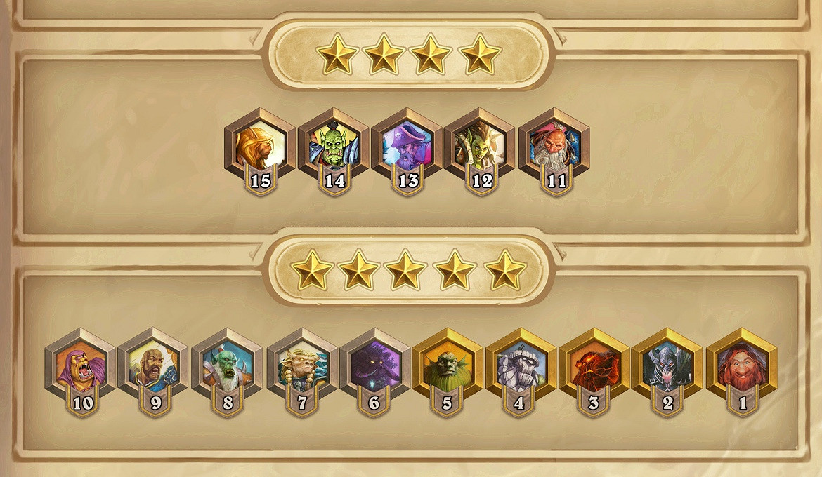 爐石戰記額外星數機制介紹 爐石戰記額外星數機制介紹