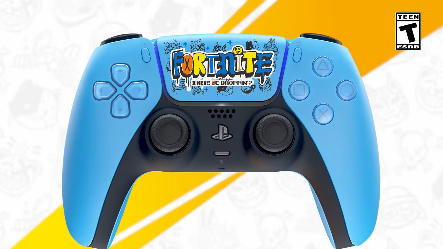 新塗鴉潮流:《堡壘之夜》聯名PS5手把將開啟預購! 新塗鴉潮流:《堡壘之夜》聯名PS5手把將開啟預購!