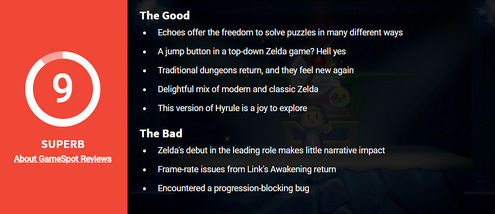 《塞爾達傳說:智慧的再現》媒體評分解禁 M站均分86 《塞爾達傳說:智慧的再現》媒體評分解禁 M站均分86