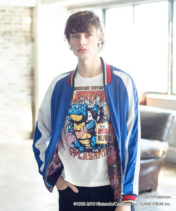 日本潮牌與任天堂聯名推出“寶可夢”主題系列服飾
