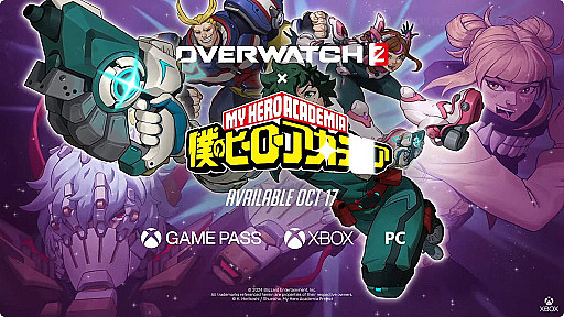 《鬥陣特攻2》×《我的英雄學院》10月開啟驚喜連動! 《鬥陣特攻2》×《我的英雄學院》10月開啟驚喜連動!