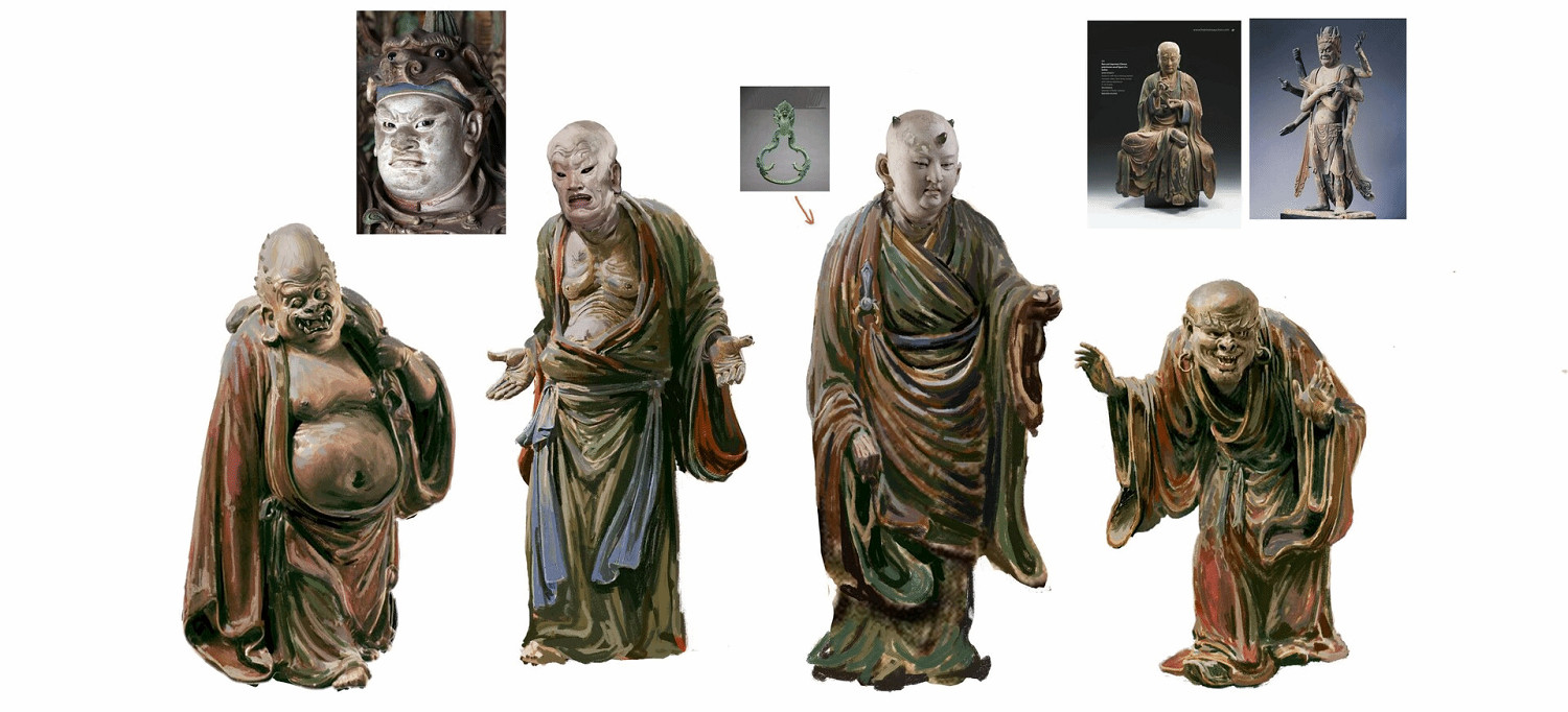 《黑神話》美術師分享大量原畫：天蓬元帥不要太帥！