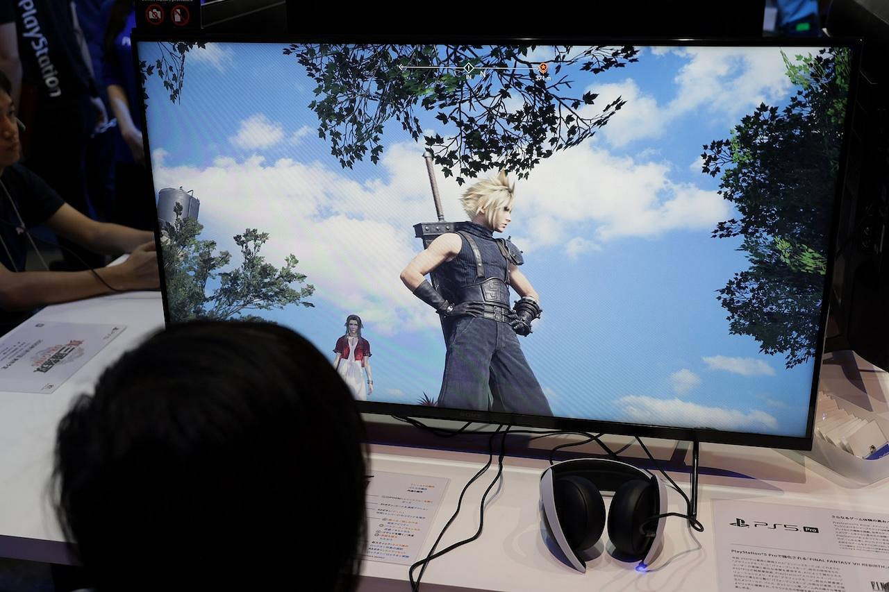 TSG有PS5 Pro實機 《最終幻想7：重生》專屬畫質模式