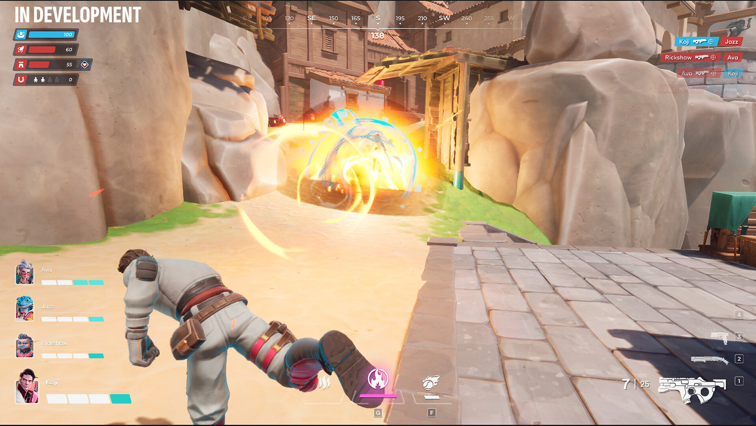 前DICE資深製作人開發的英雄團隊射擊遊戲《心能特工》公布