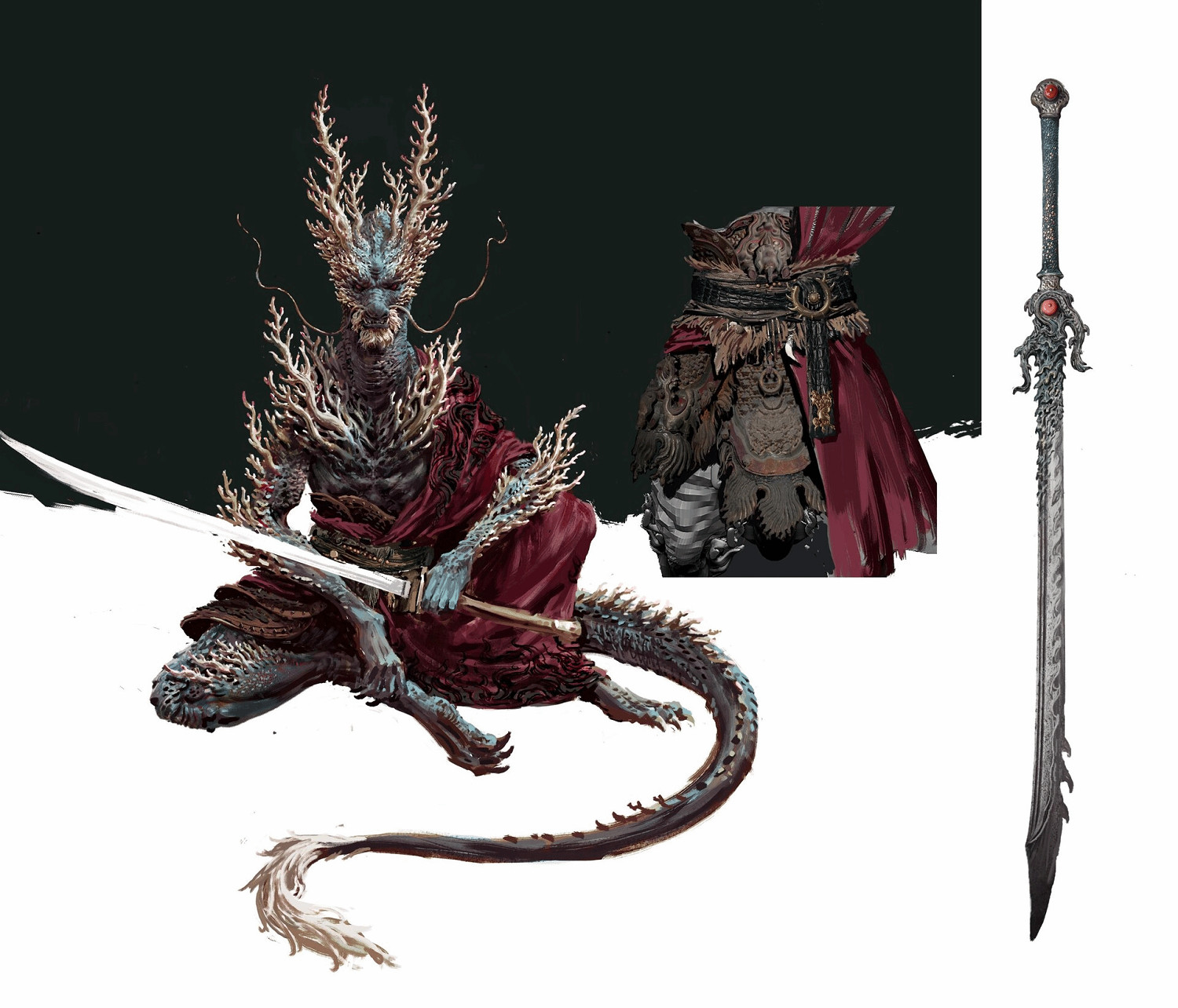 《黑神話》美術師分享大量原畫：天蓬元帥不要太帥！