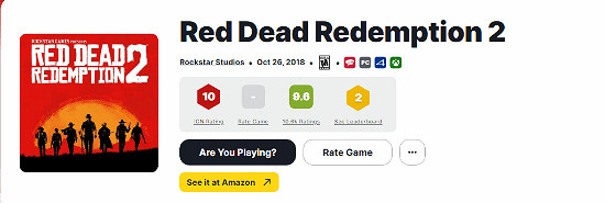 IGN這個榜忘刪了?《黑神話》使用者評分力壓群雄登頂! IGN這個榜忘刪了?《黑神話》使用者評分力壓群雄登頂!