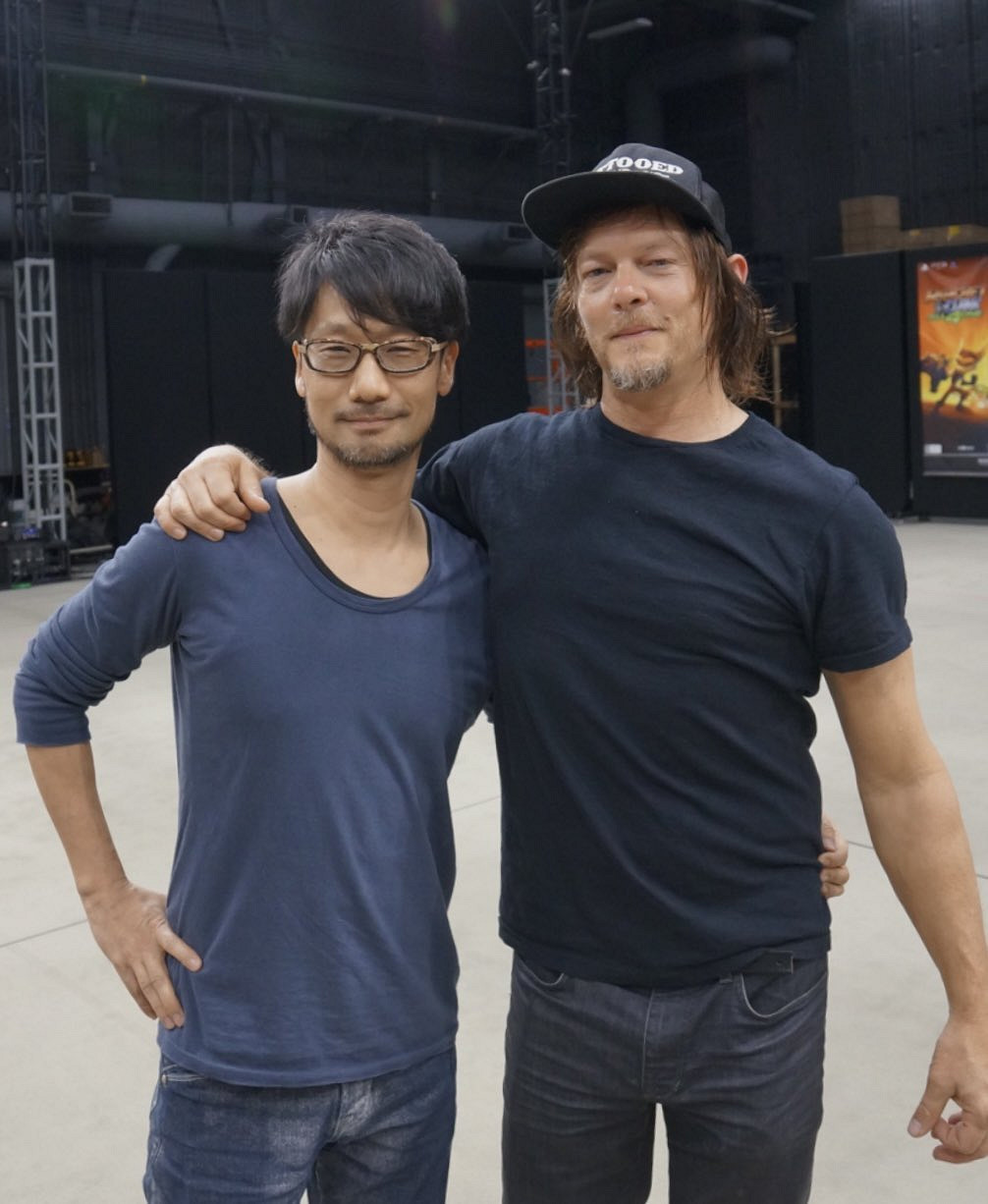 小島秀夫在壽司店拉弩哥入夥《死亡擱淺》時還未完成劇本