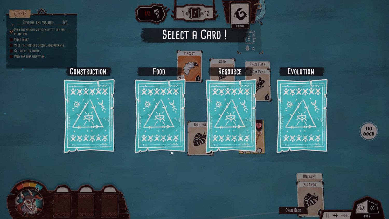 卡牌村莊建造遊戲《Kaya&#039;s Prophecy》Steam頁面開放 明年發售