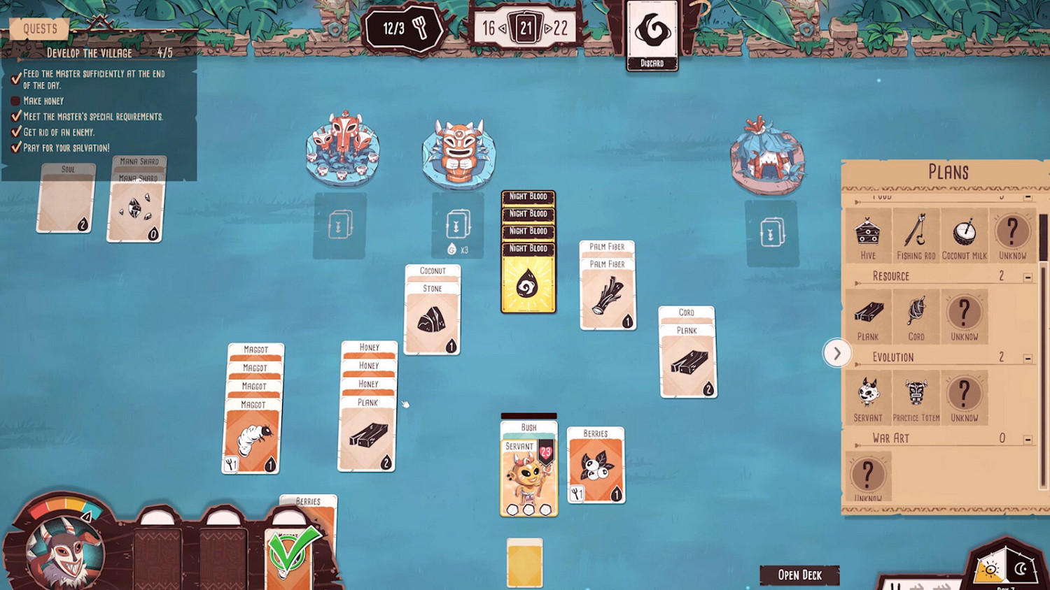 卡牌村莊建造遊戲《Kaya&#039;s Prophecy》Steam頁面開放 明年發售