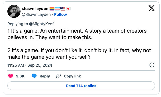 前Ps總裁強勢回應對《羊蹄山之魂》女主角Atsu的批評