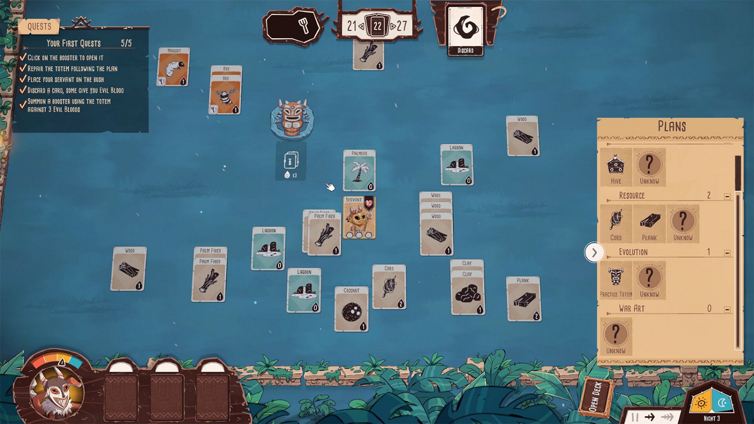 卡牌村莊建造遊戲《Kaya&#039;s Prophecy》Steam頁面開放 明年發售