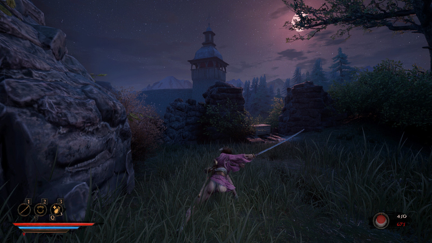 第三人稱魂系潛行動作遊戲《BANSHEE: Demon Girl》Steam頁面開放 明年發售