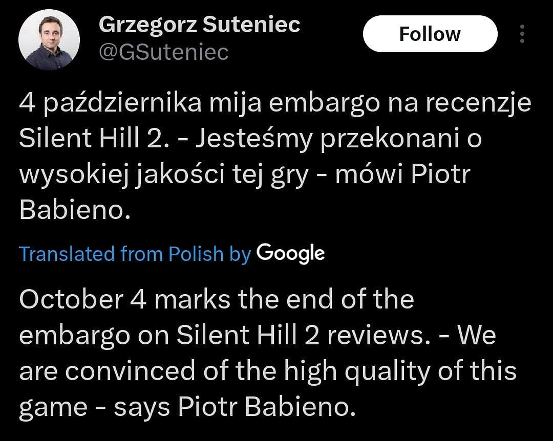 《沉默之丘2:重製版》開發者:每個人都對遊戲十分滿意 《沉默之丘2:重製版》開發者:每個人都對遊戲十分滿意