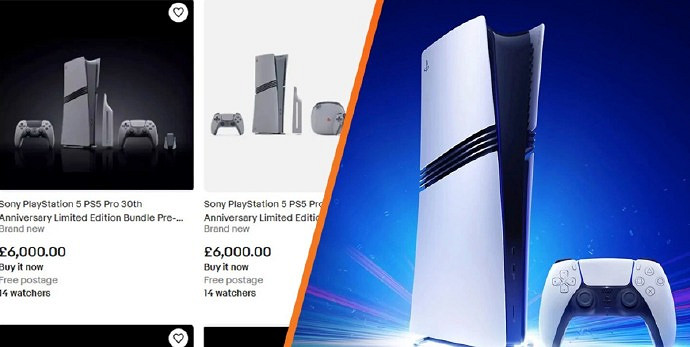 最貴PS出現！限量版PS5 Pro近日已被炒至將近10000英鎊
