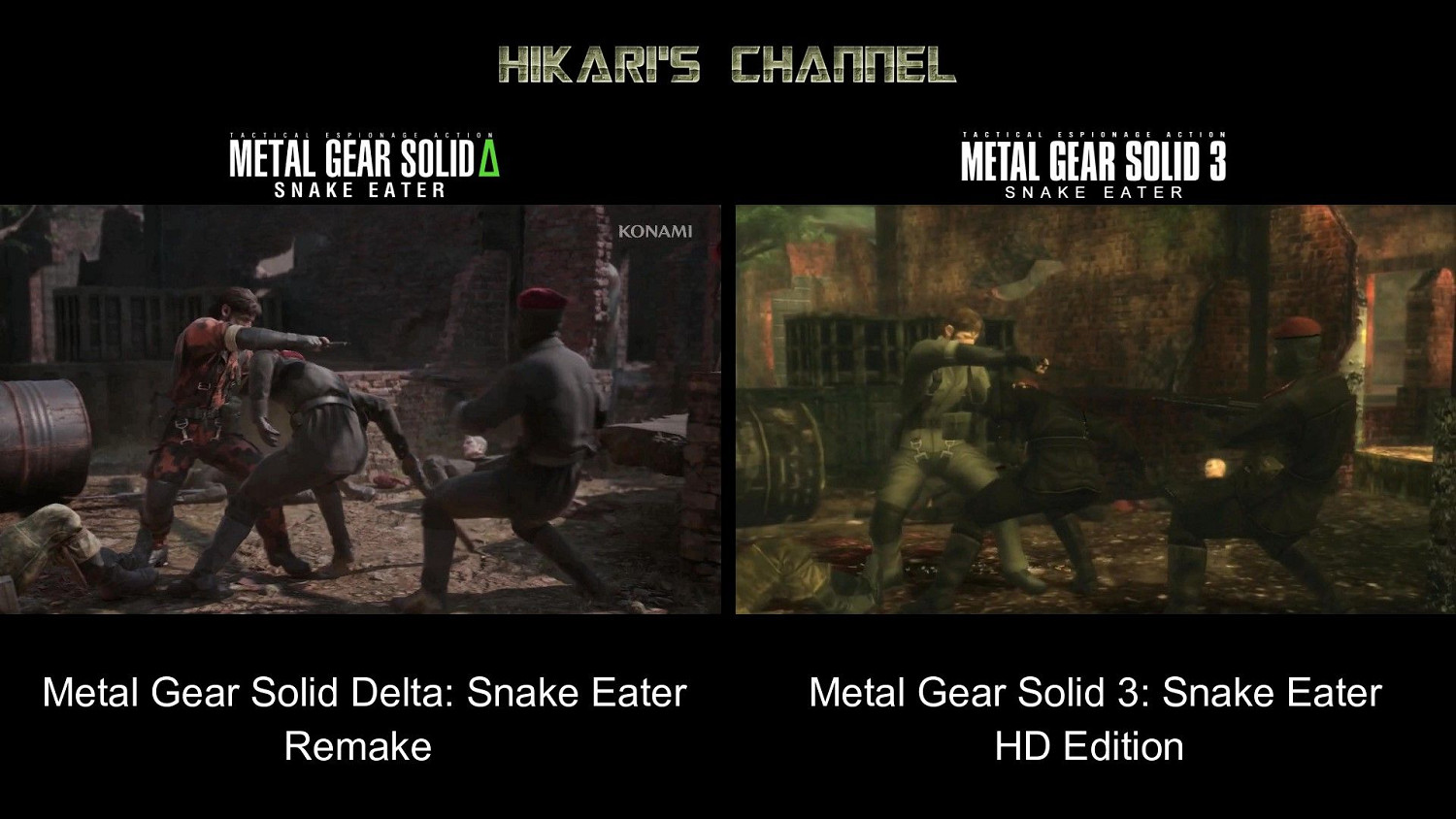 《潛龍諜影3：重製版》對比原版 畫面更逼真細膩了！