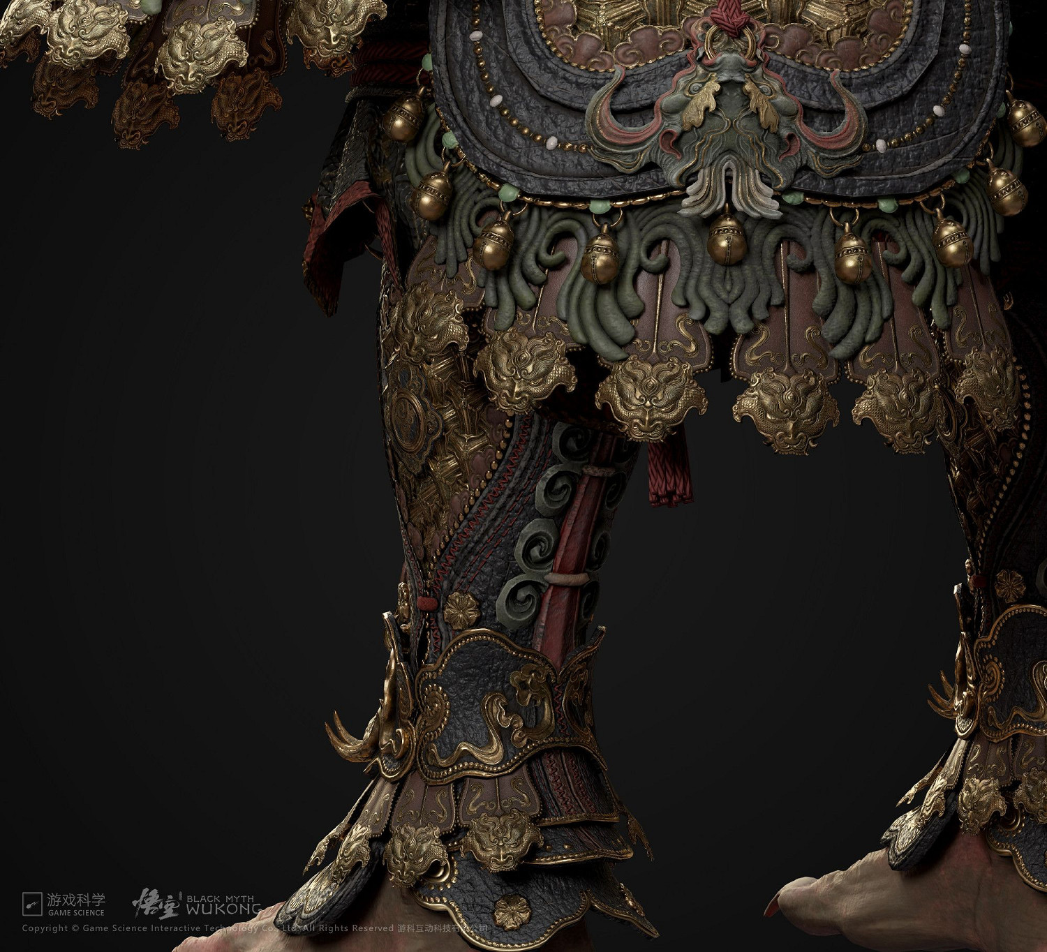 《黑神話：悟空》齊天大聖套裝建模 威武霸氣細節滿滿