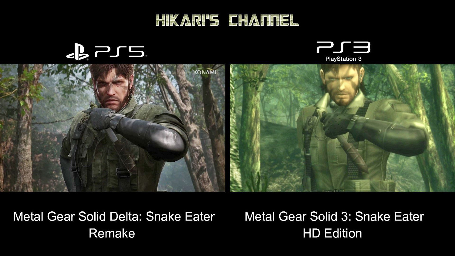 《潛龍諜影3：重製版》對比原版 畫面更逼真細膩了！